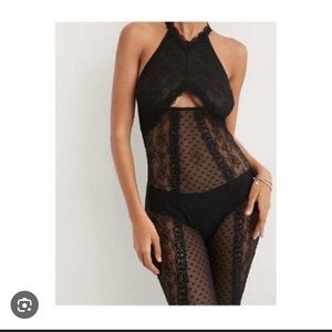 Show off park picnic high neck bodysuit